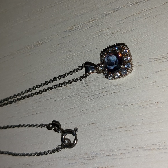 •Sterling Ametrine Crystal Necklace - Picture 6 of 9